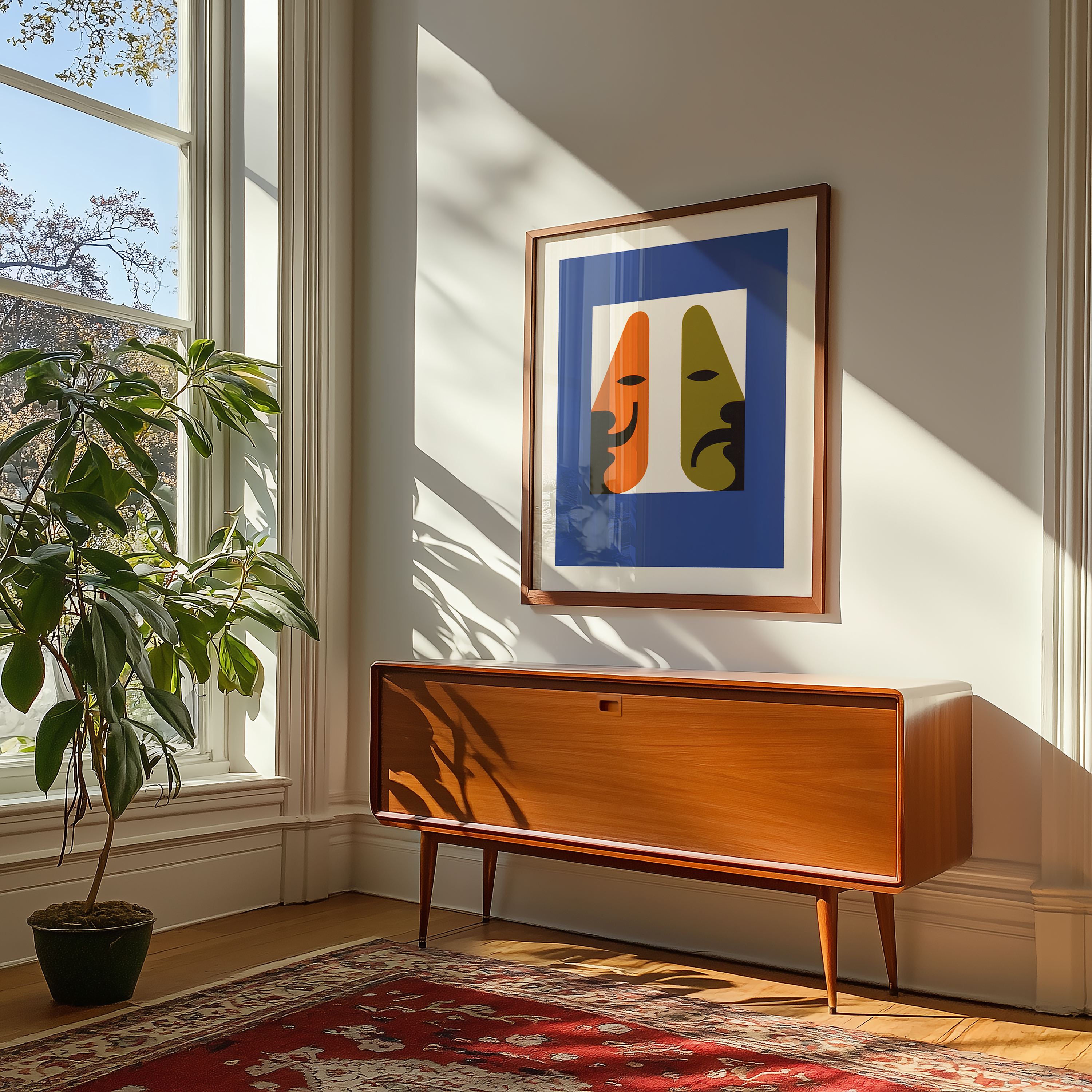 Image of poster The Spirit of the Living Theatre by Amos H. Brubaker