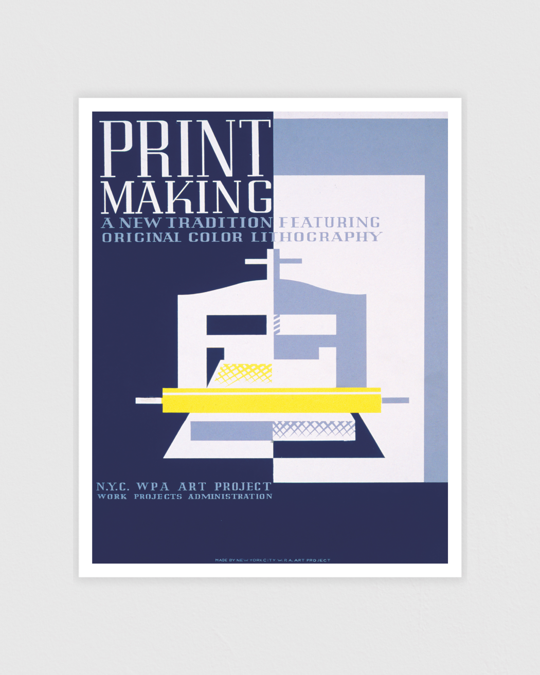 Bild på Print making a new tradition