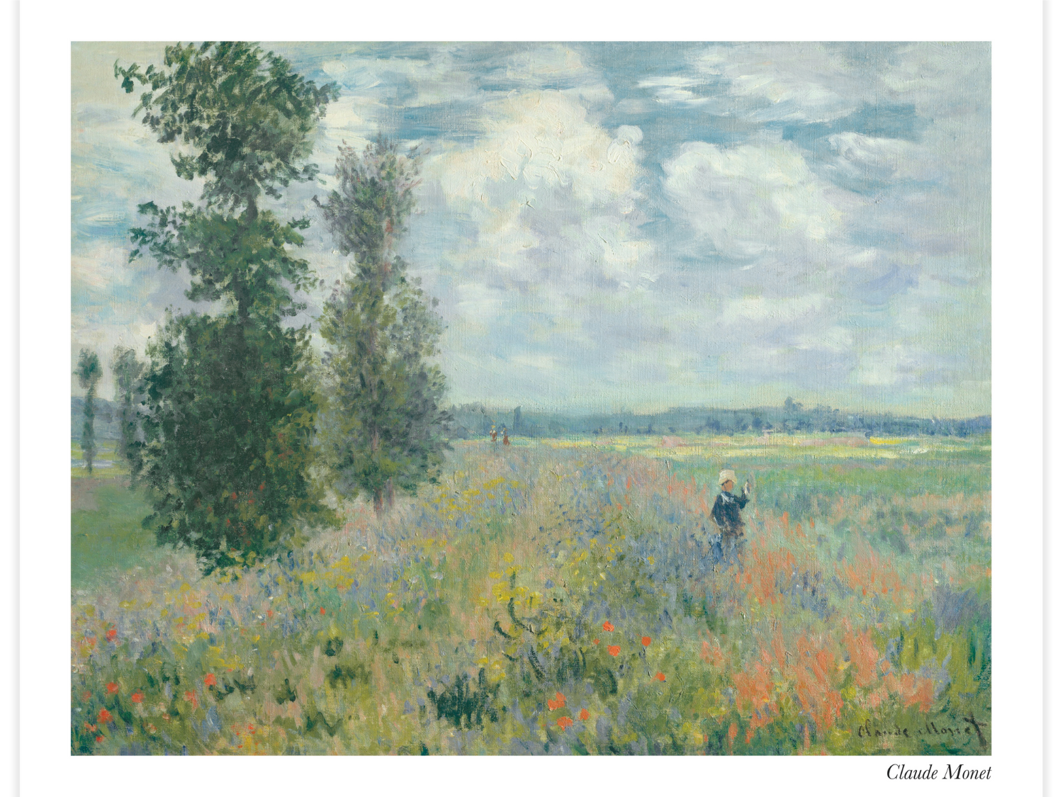 Bild på Poppy Fields near Argenteuil