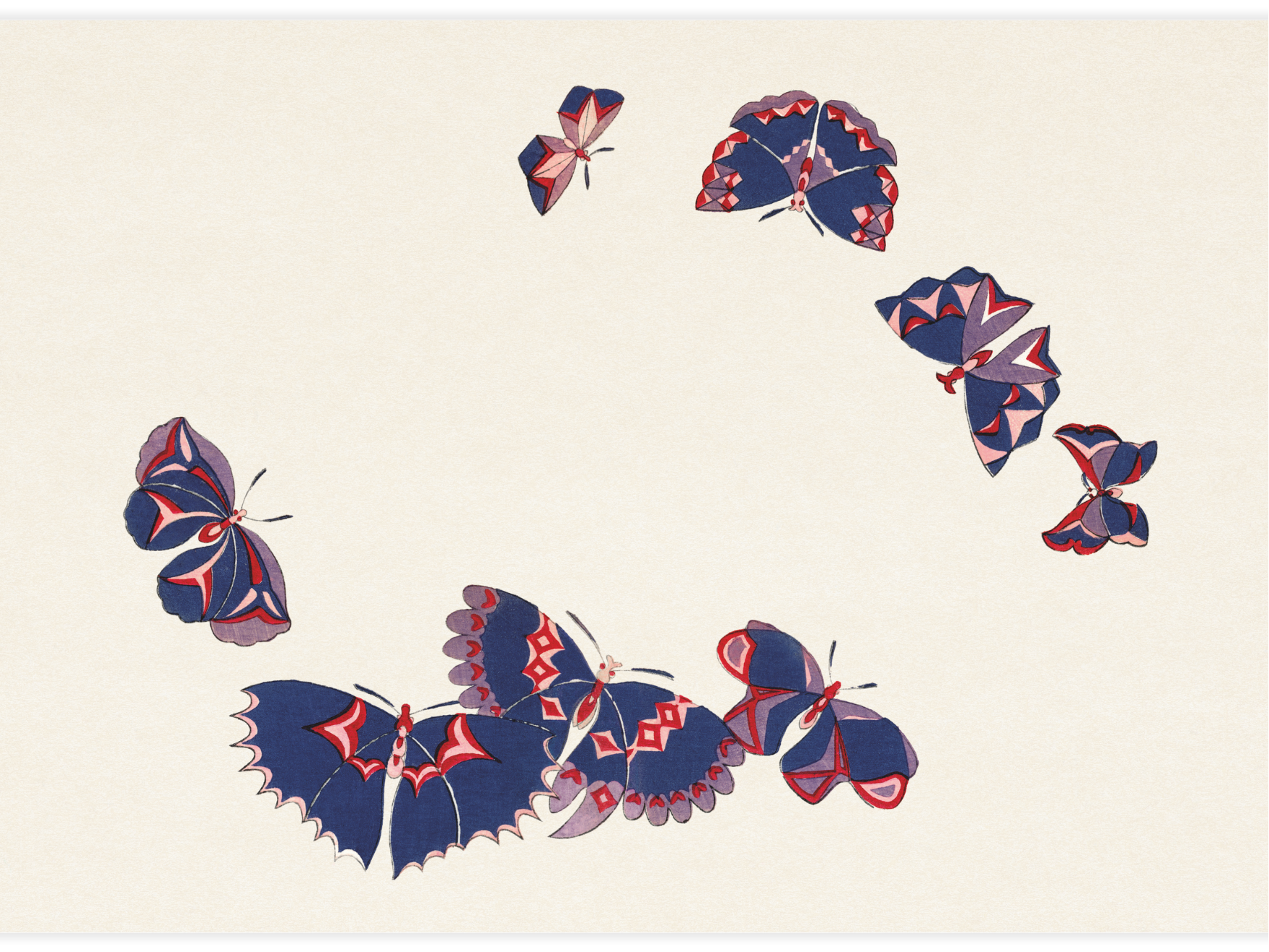 Bild på Japanese Butterfly No.3