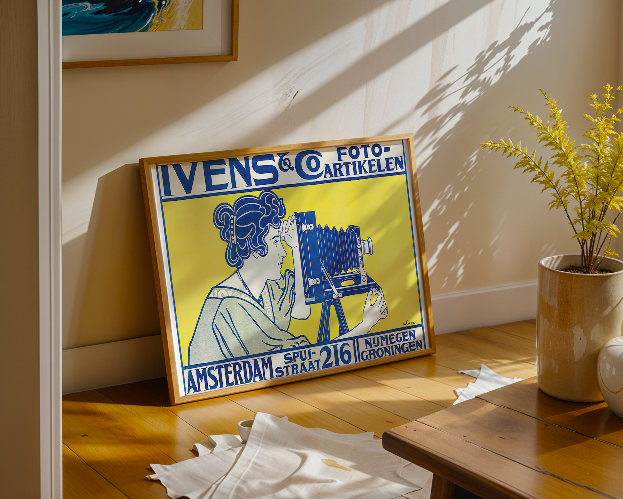 Bild på Advertising posters for Ivens Co and Guy de Coral Co