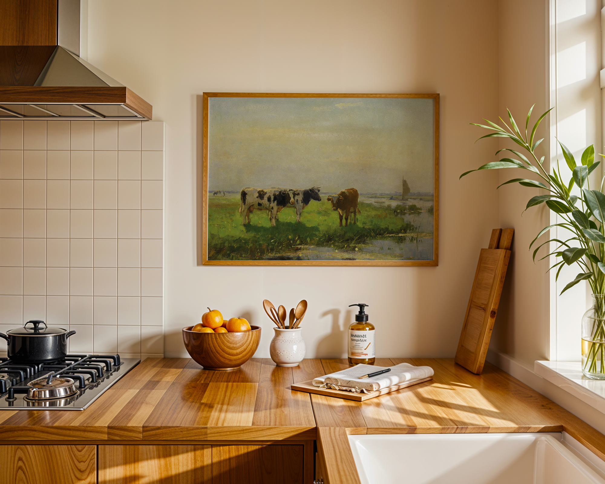 Bild på Cows in the Meadow