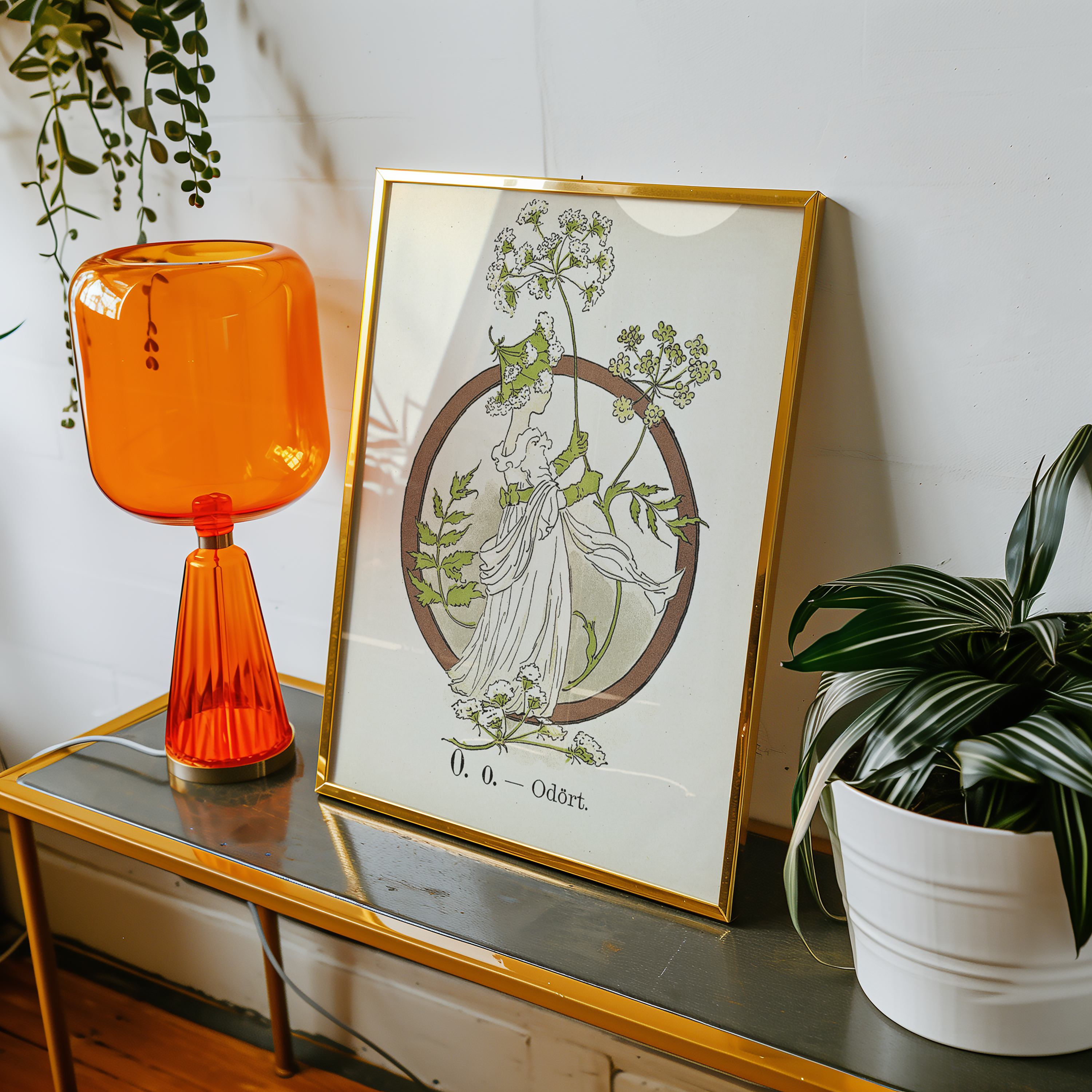 Bild på Prinsarnes blomsteralfabet - O