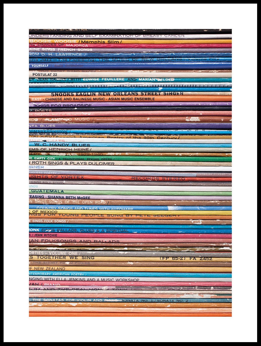 Vinyl Records Poster
