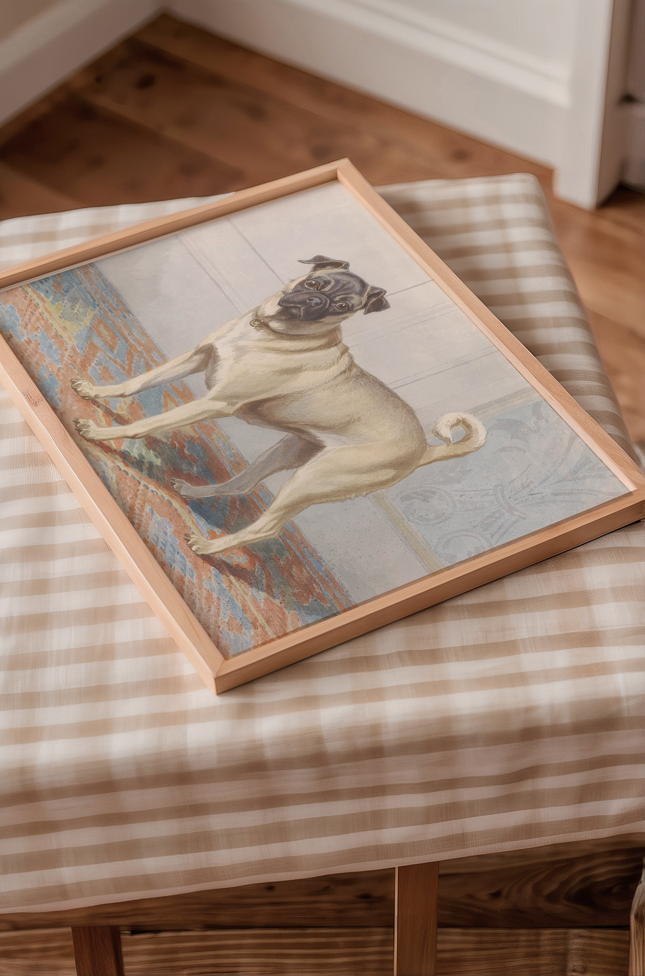 Bild på Portrait of Edwin vom Raths Pug