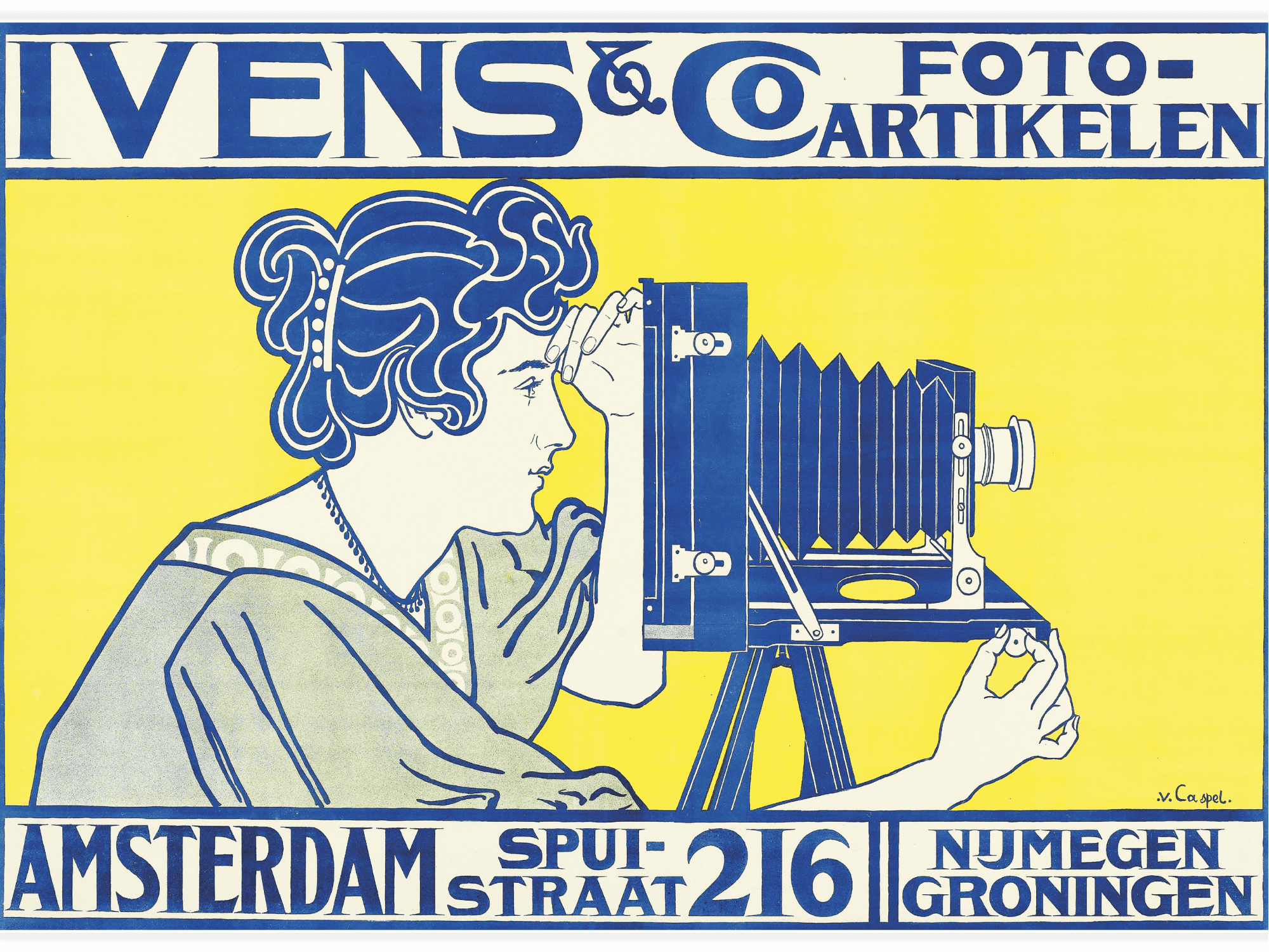 Bild på Advertising posters for Ivens Co and Guy de Coral Co