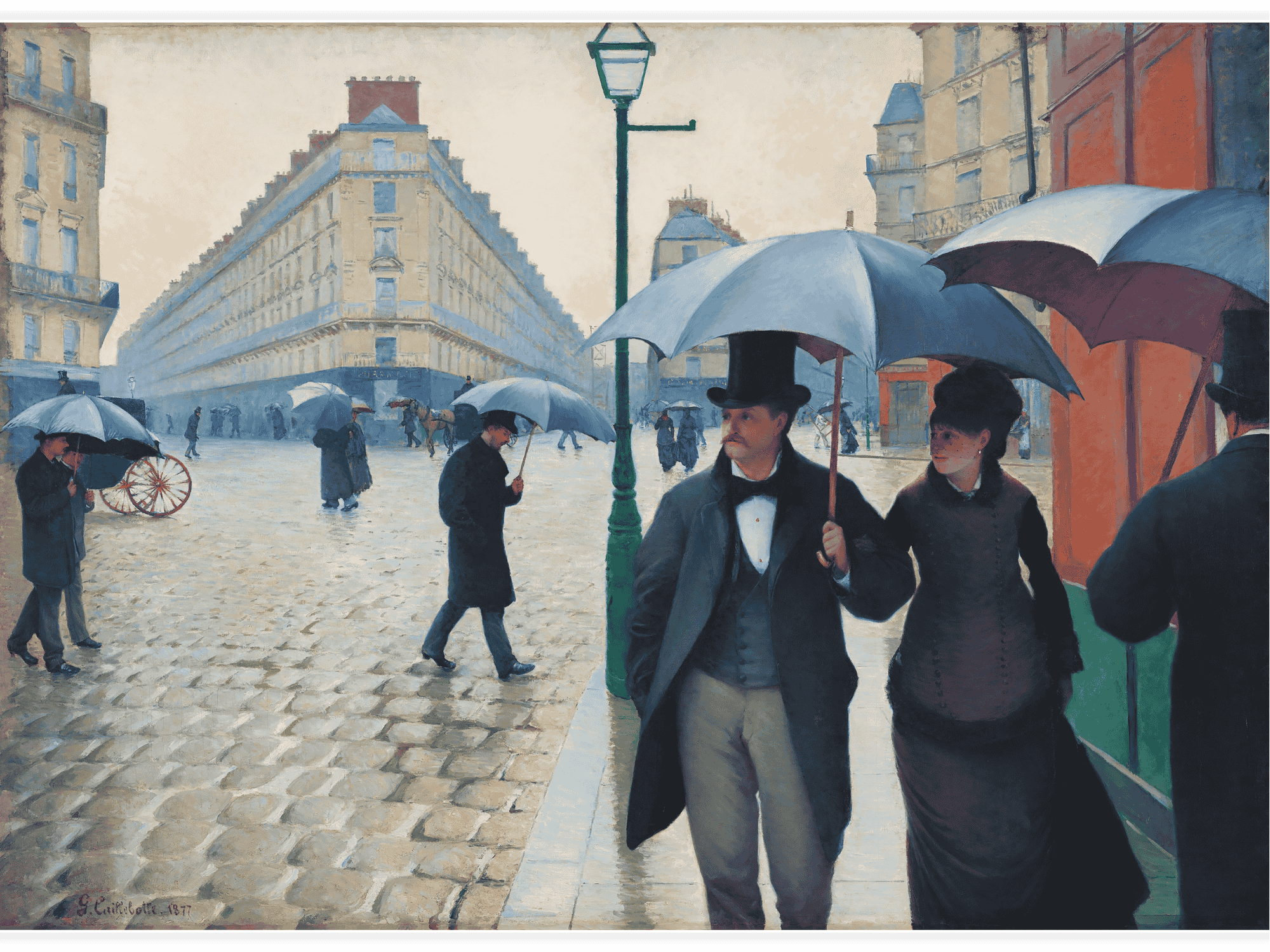 Bild på Paris Street Rainy Day