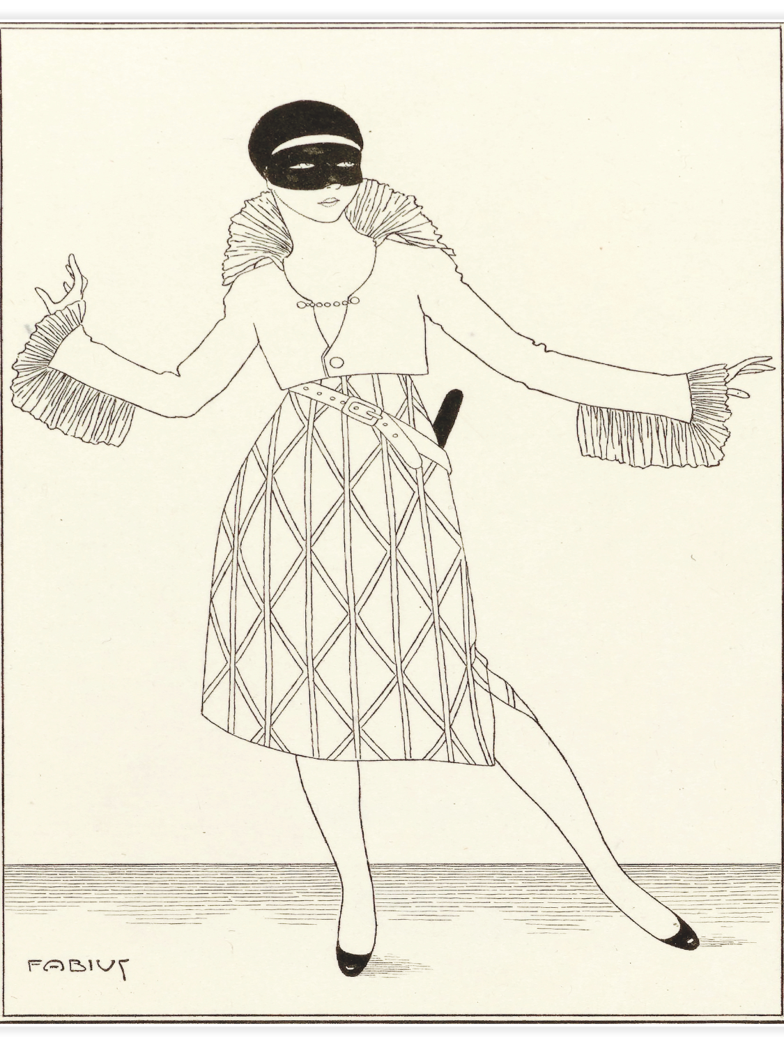Bild på Journal des Dames et des Modes Costumes Parisiens