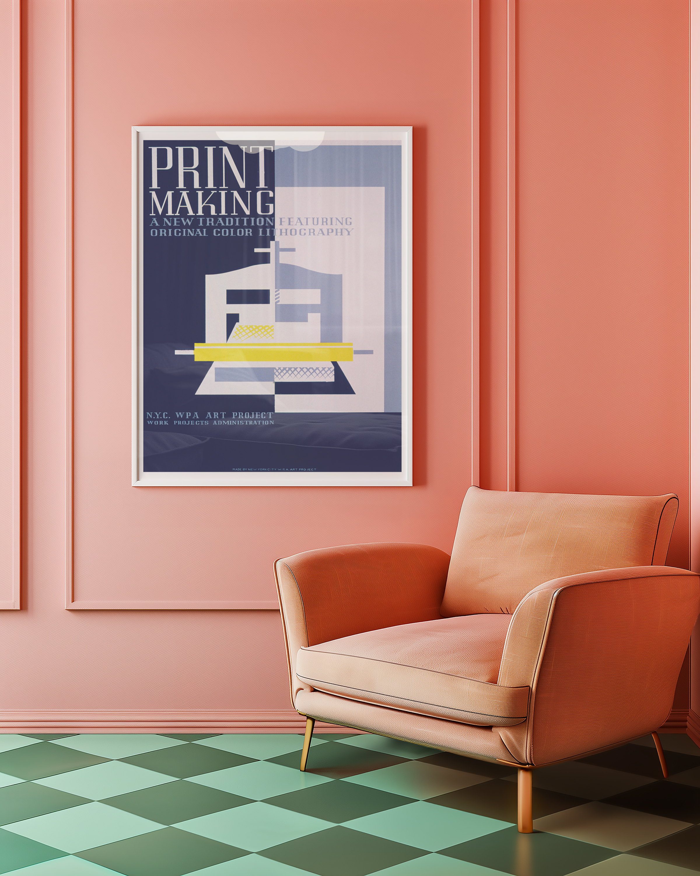 Bild på Print making a new tradition