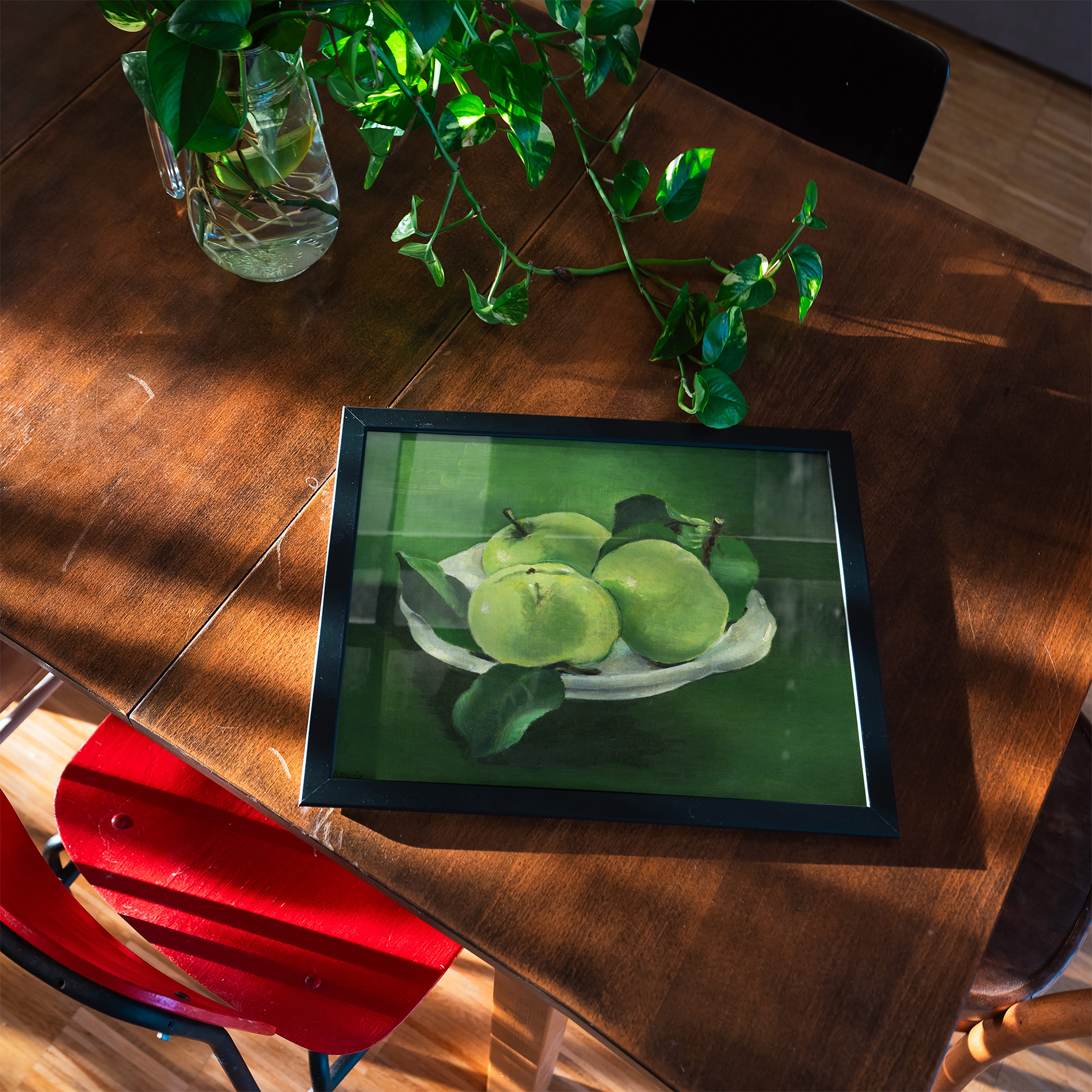 Bild på Still life with Apples