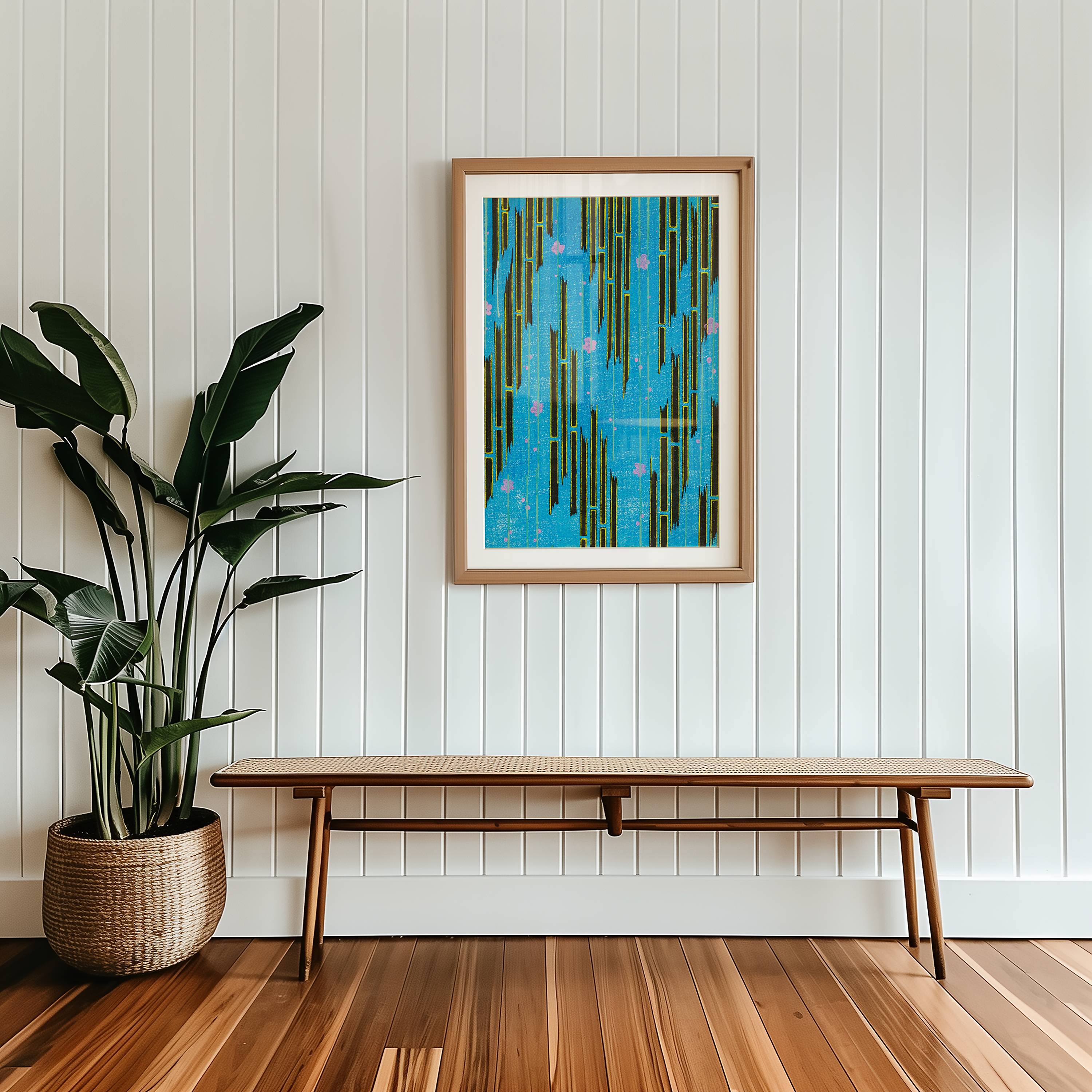 Bild på Vintage woodblock 11