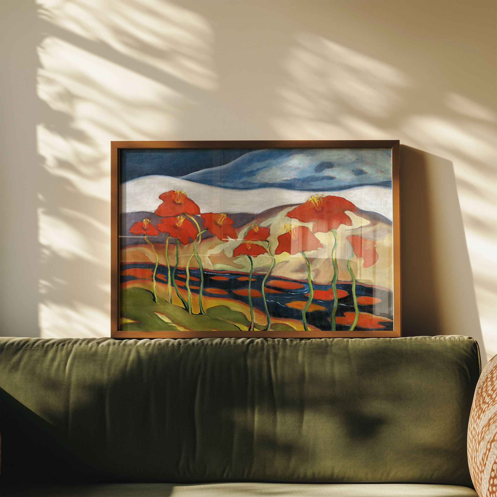 Bild på Landscape with Flower