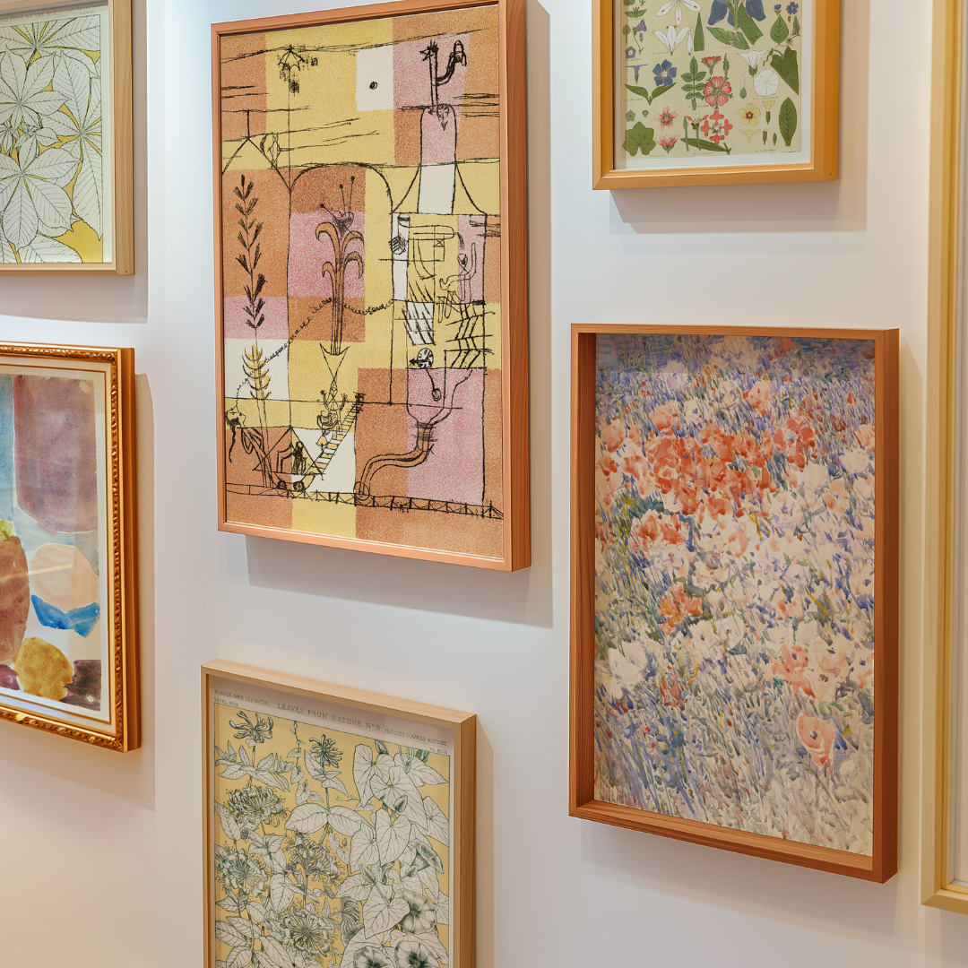 Image of poster gallery wall