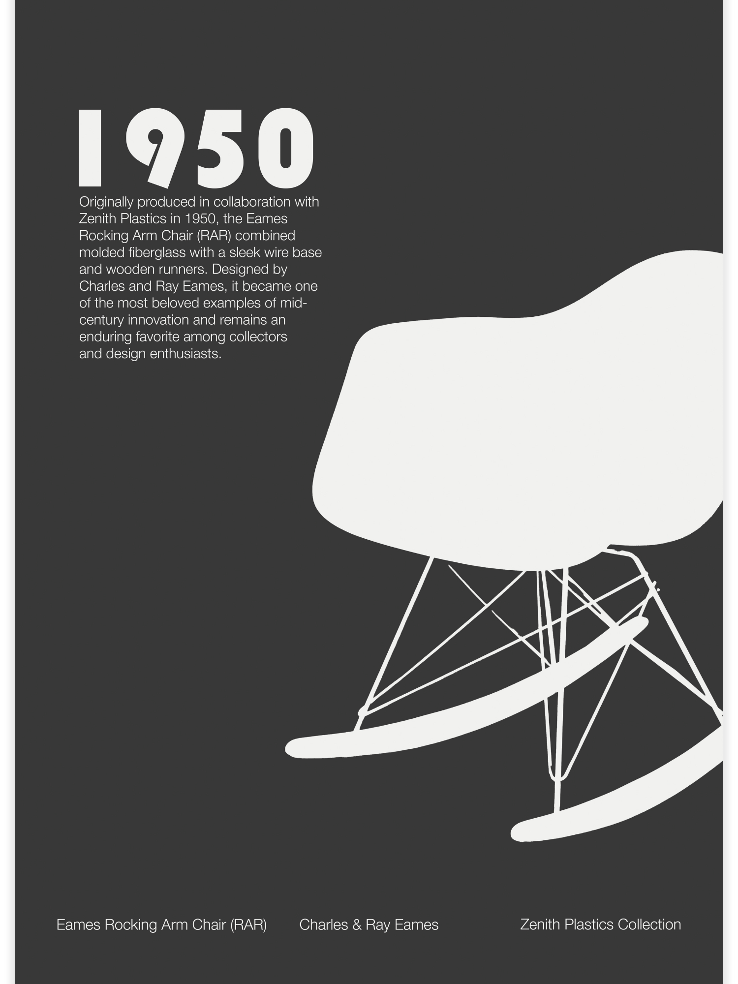 Eames Rocking Arm Chair