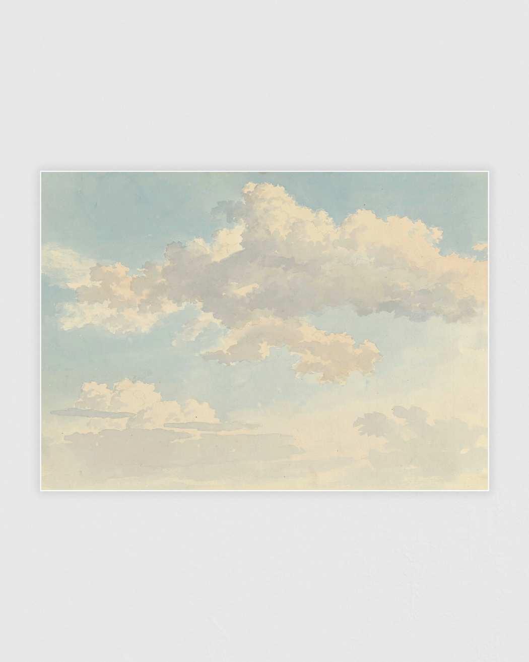 Wolken tegen blauwe lucht