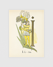 Prinsarnes blomsteralfabet - I