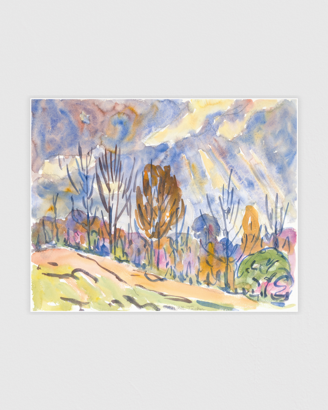 Watercolor No. 63, Road