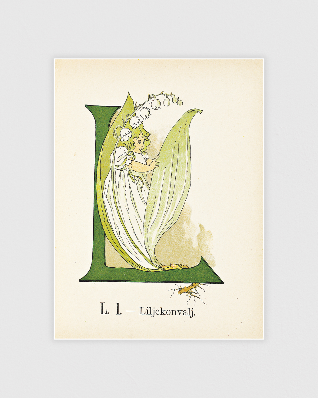 Prinsarnes blomsteralfabet - L