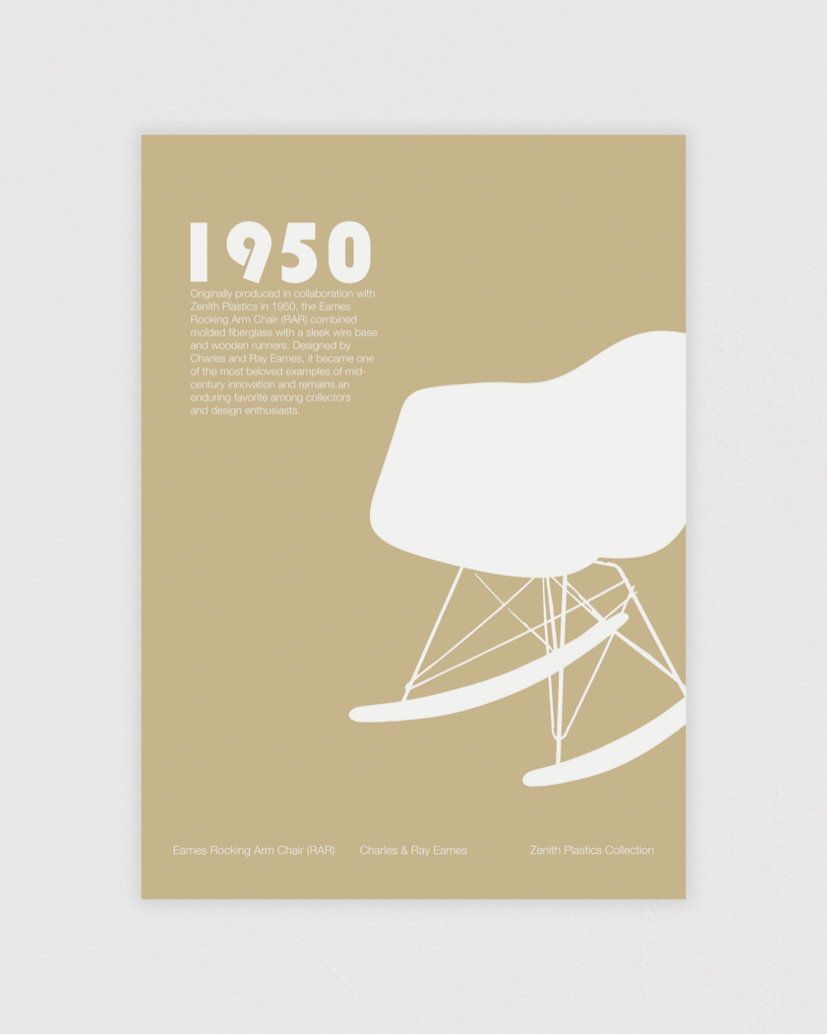 Eames Rocking Arm Chair