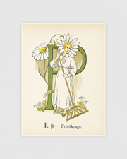 Prinsarnes blomsteralfabet - P