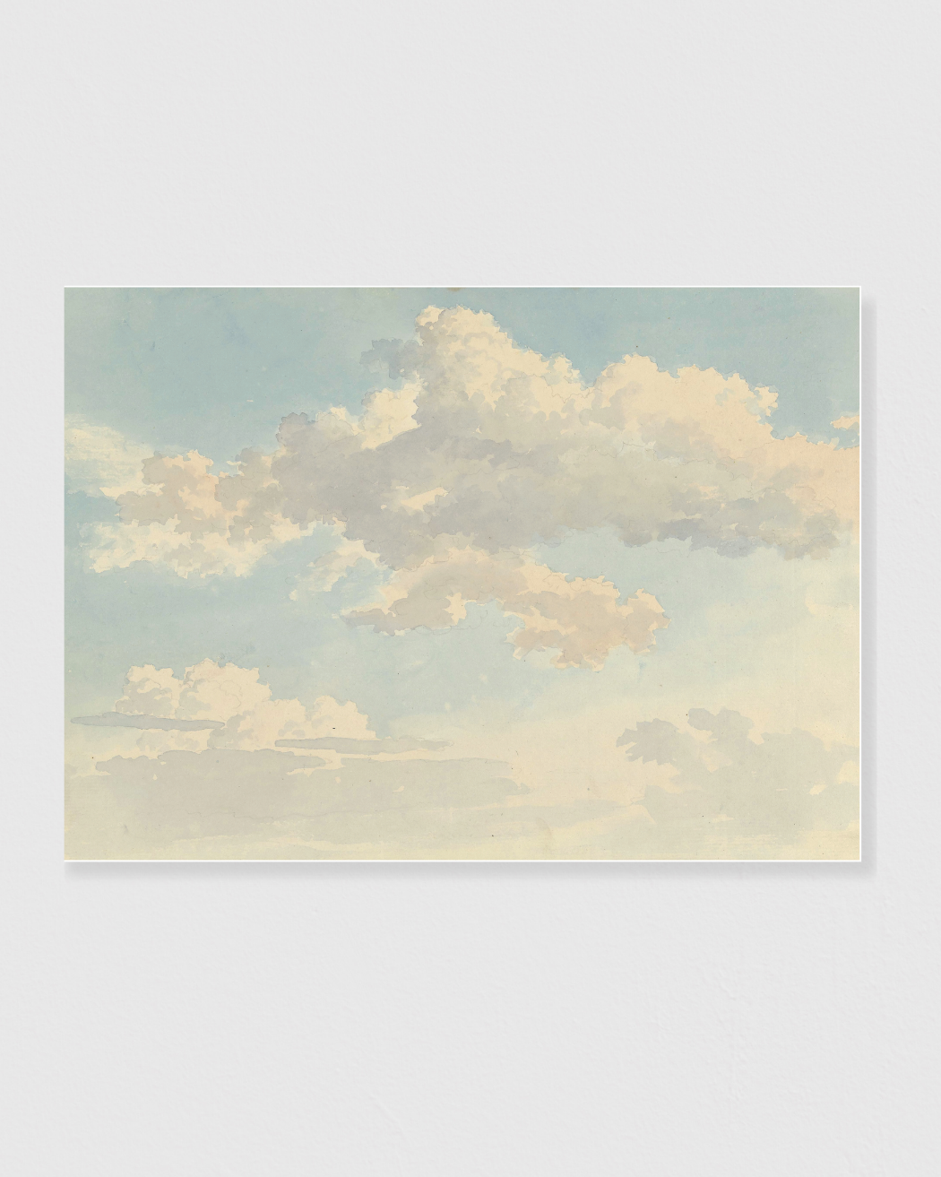 Wolken tegen blauwe lucht