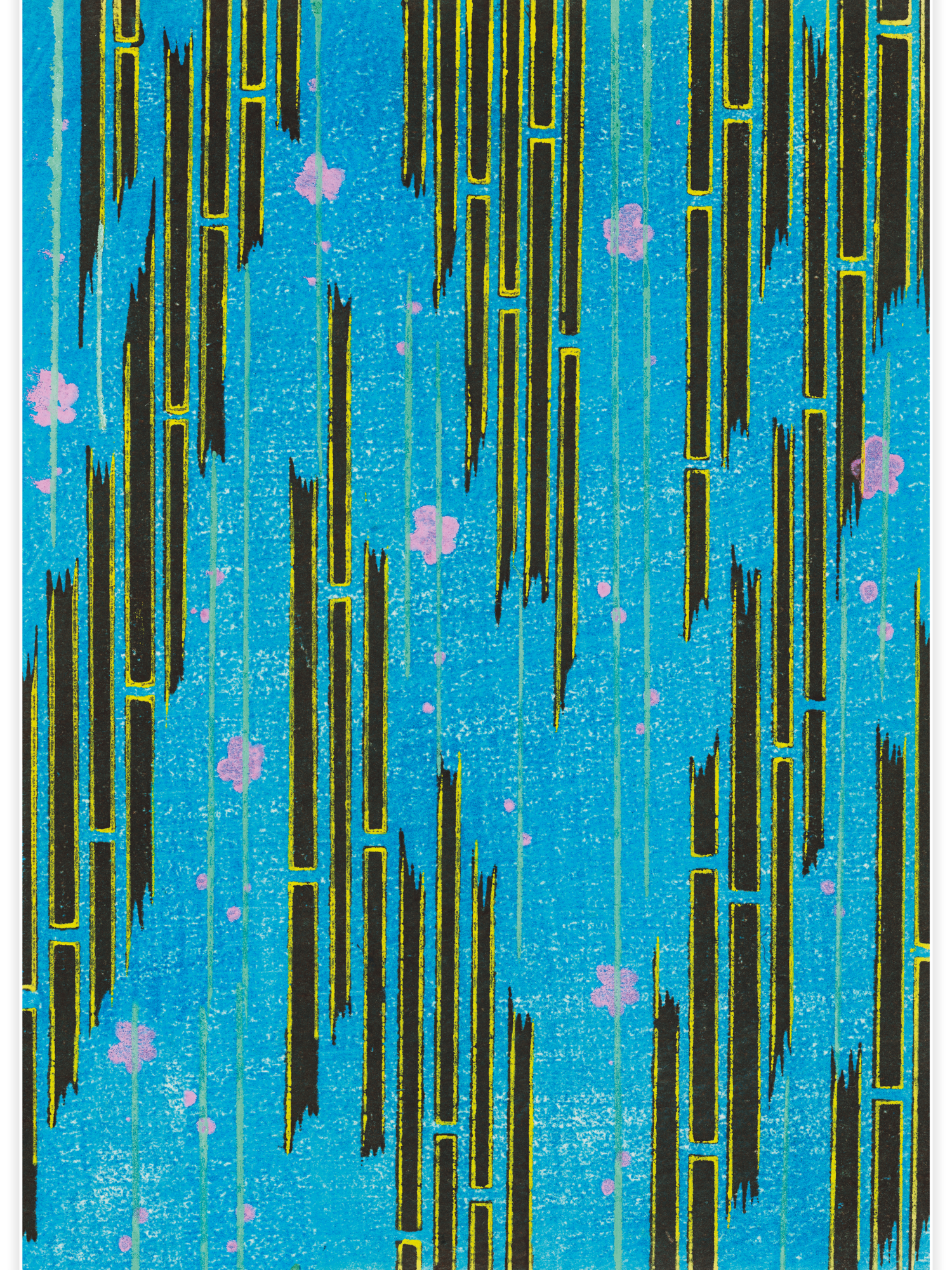 Vintage woodblock 11