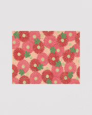 Blad met patroon van chrysanten