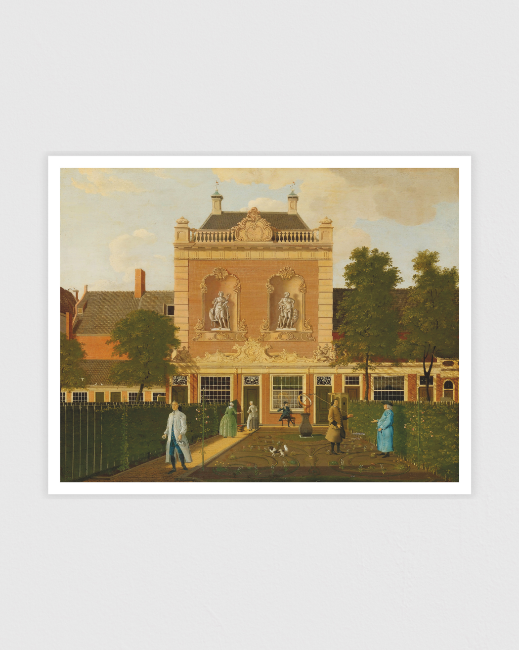 The Garden and Coach House of 524 Keizersgracht in Amsterdam