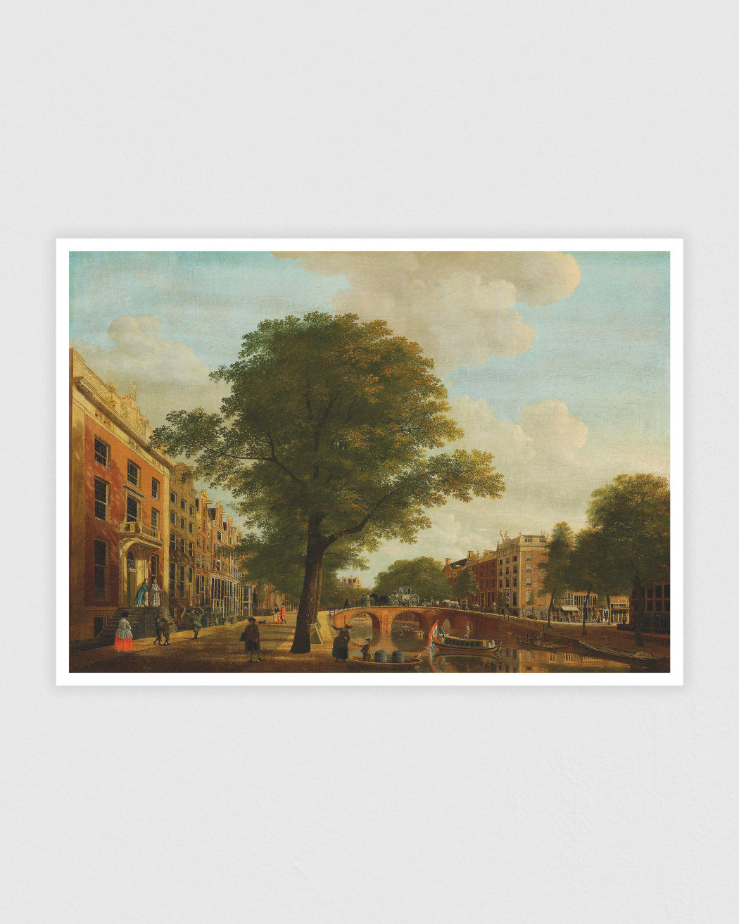 View of the Herengracht near the Leidsestraat Amsterdam