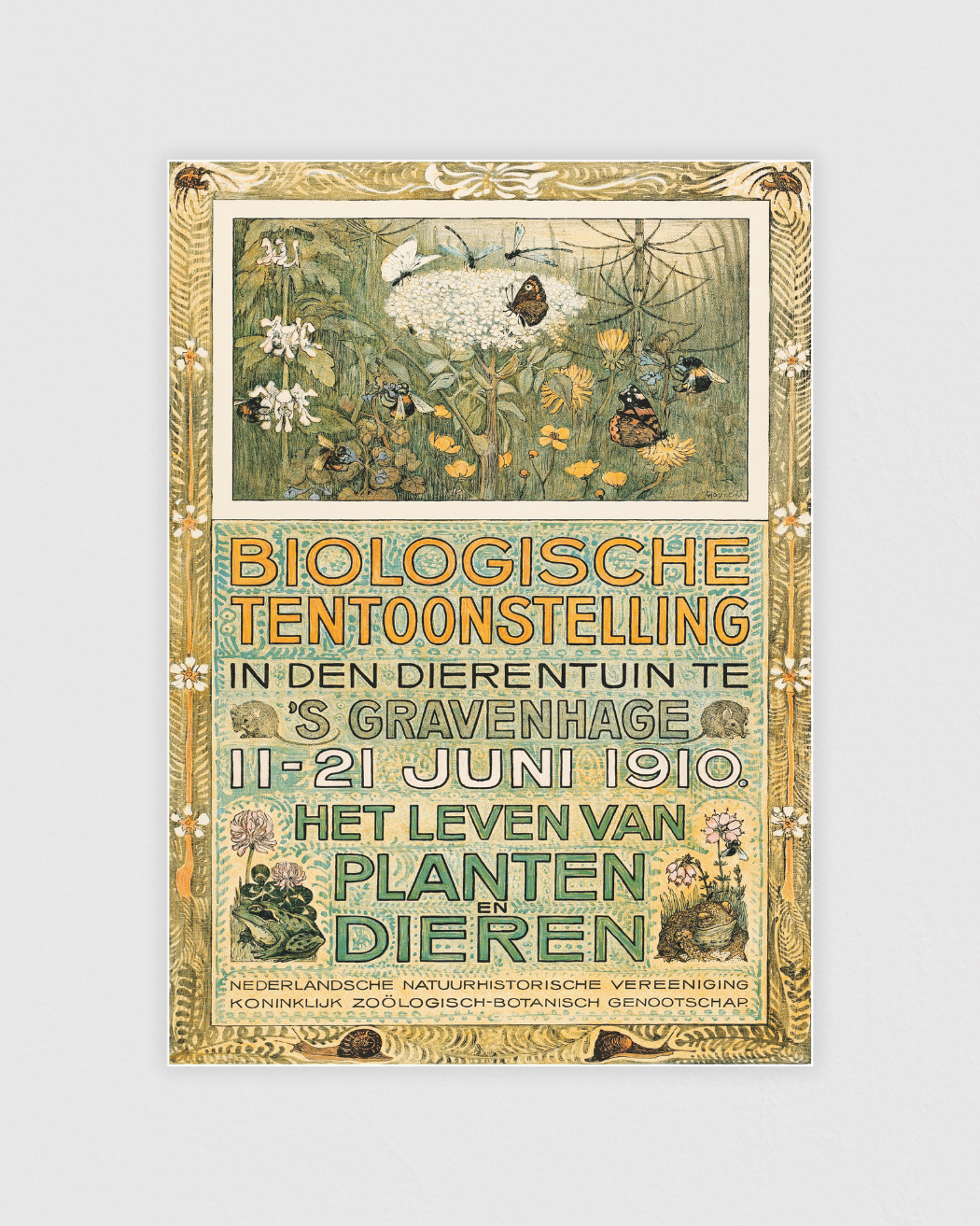 Poster of the Biologische Tentoonstelling Biological Exhibition
