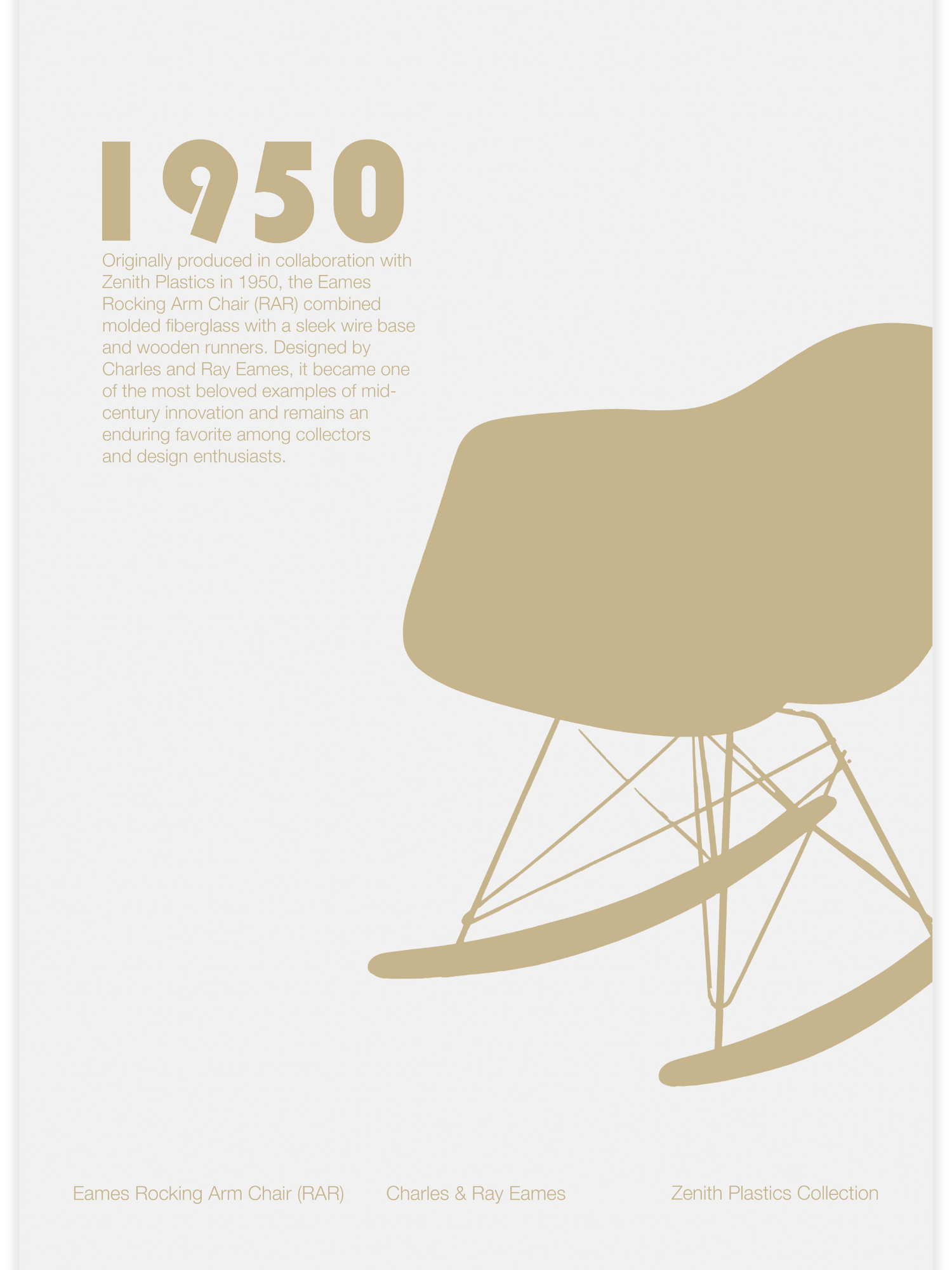 Eames Rocking Arm Chair