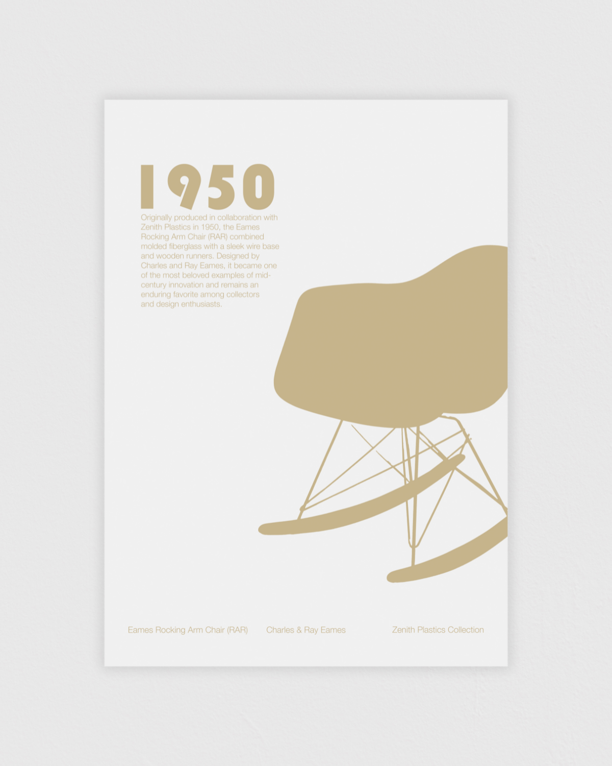 Eames Rocking Arm Chair