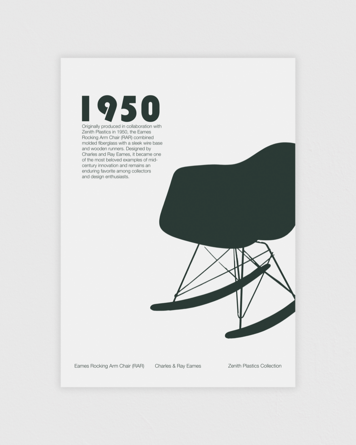 Eames Rocking Arm Chair
