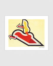 Study in Rhythm Red and Gold