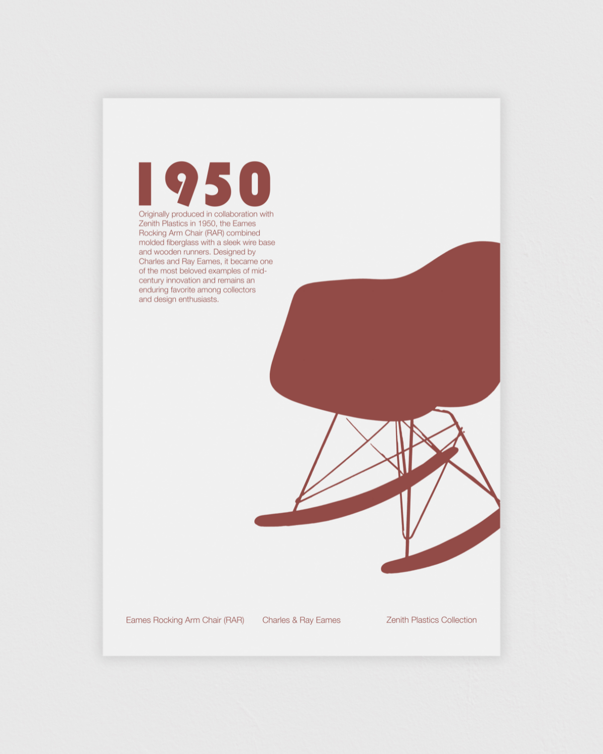 Eames Rocking Arm Chair