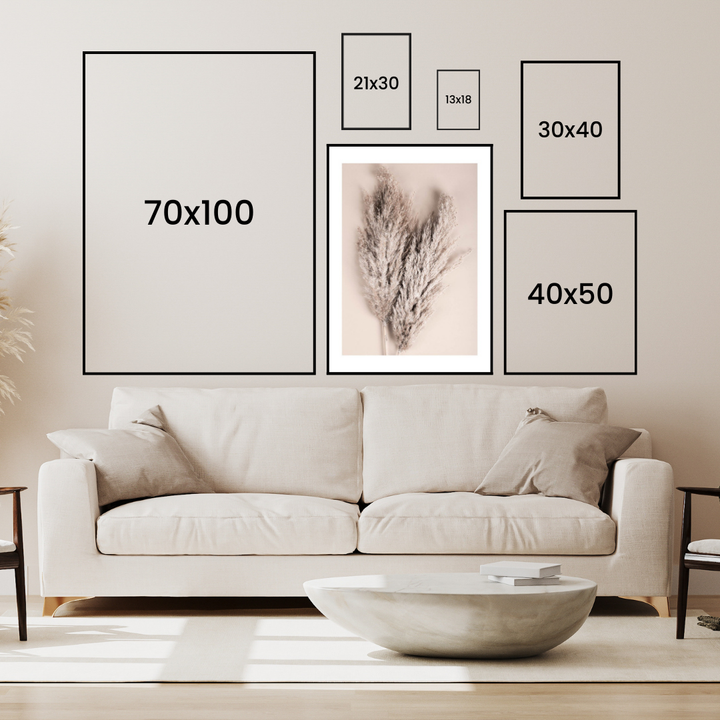 Pampas Grass Poster