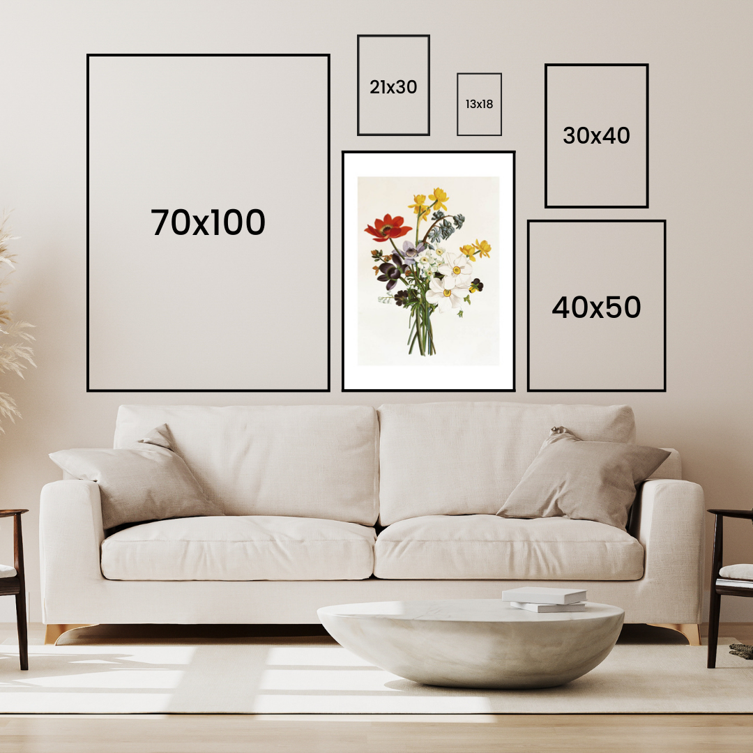 Bouquet Painting Poster