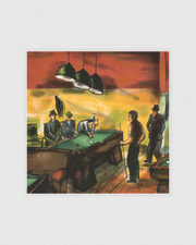 Men Playing Billiards