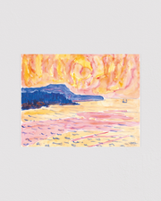 Watercolor No. 6, Blue Coast