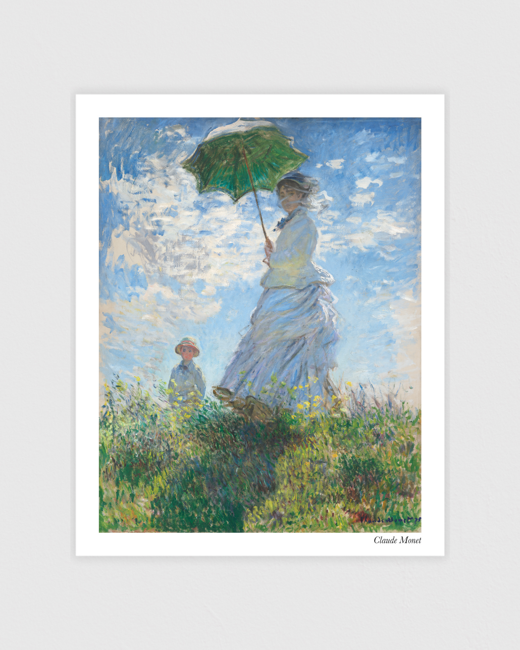 Madame Monet and Her Son