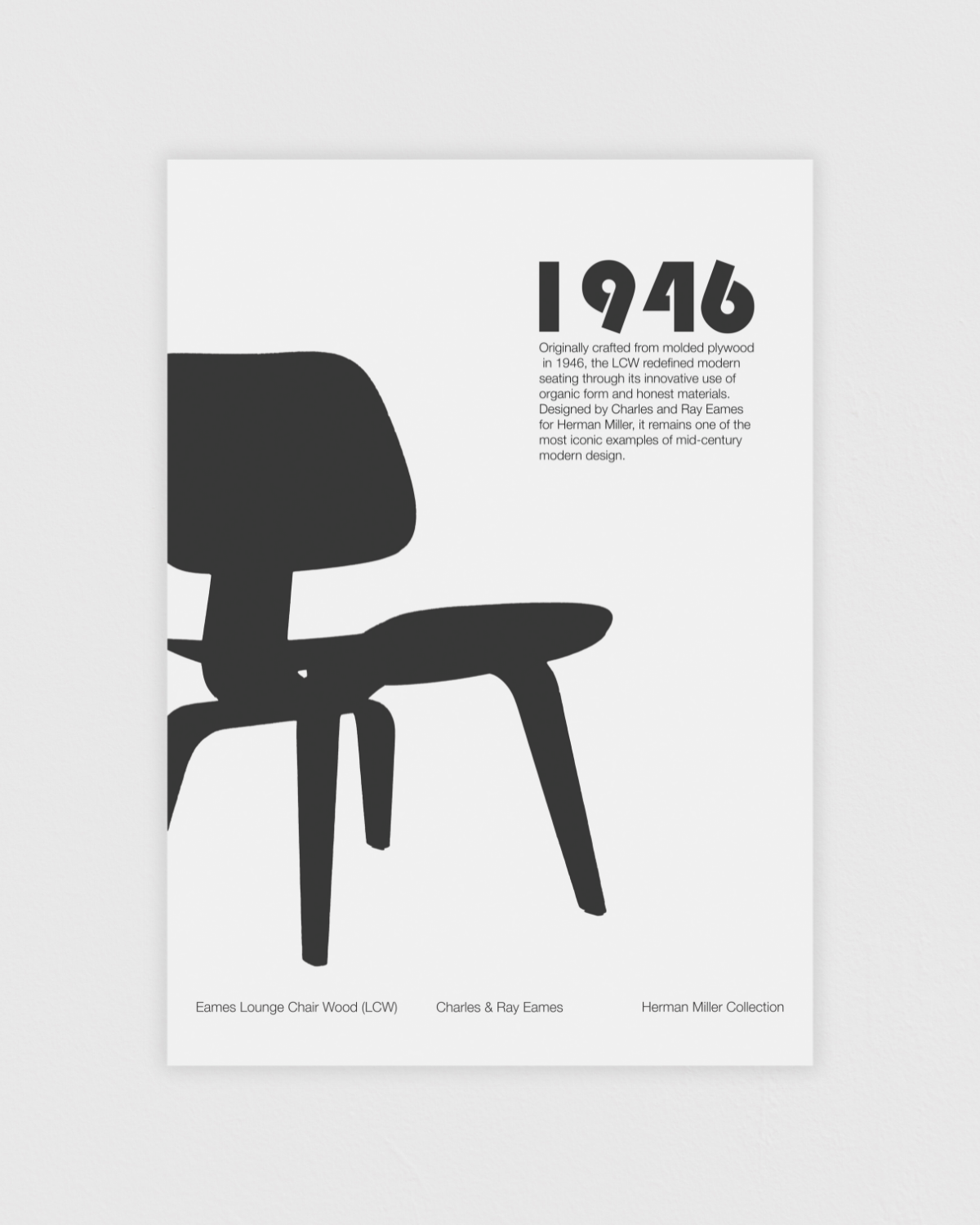 Eames Lounge Chair Wood