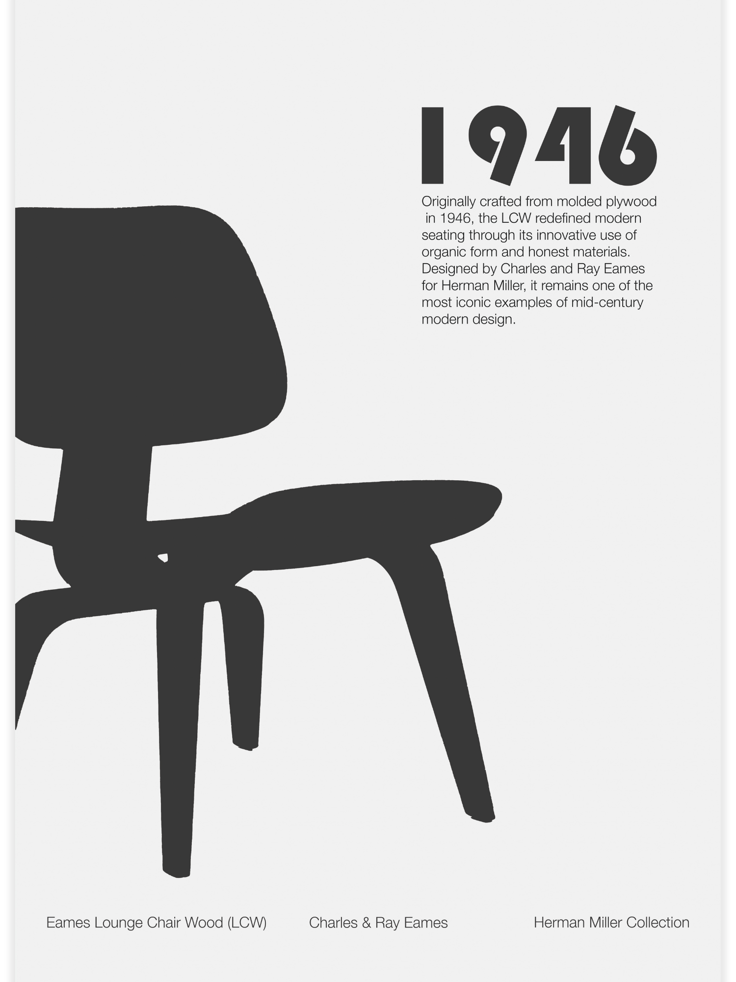 Eames Lounge Chair Wood