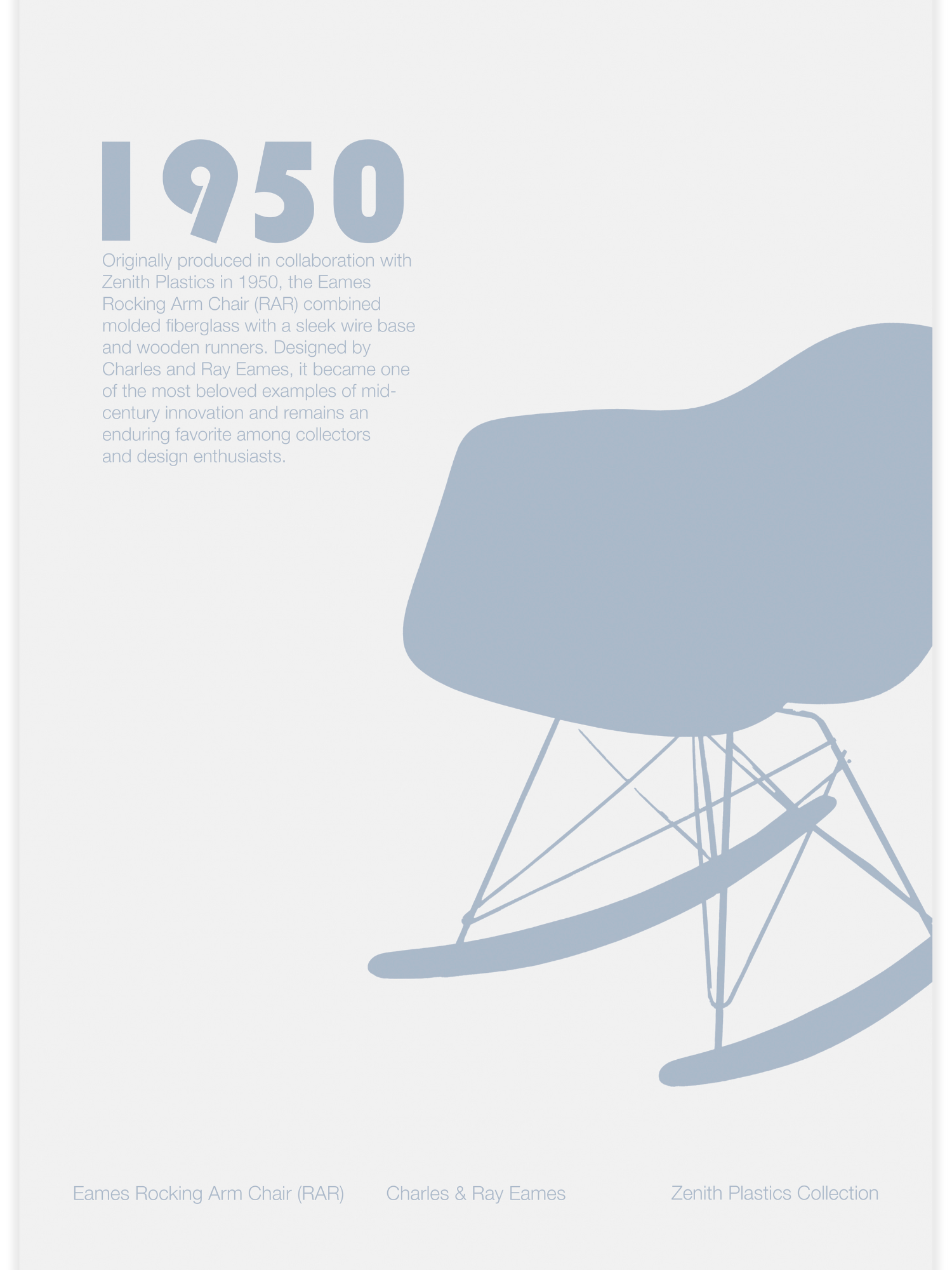 Eames Rocking Arm Chair