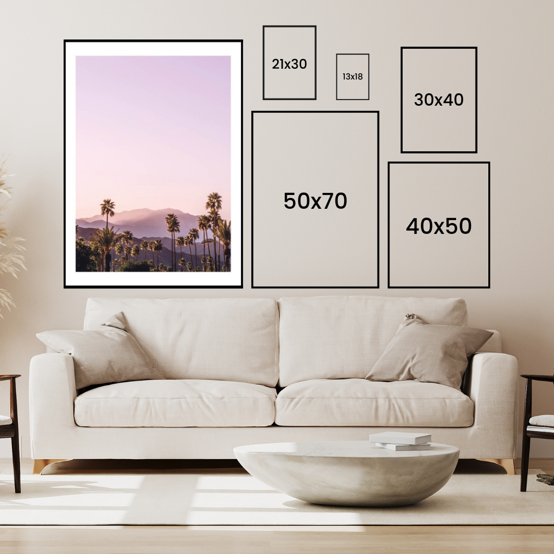 Palm Springs Landscape Poster