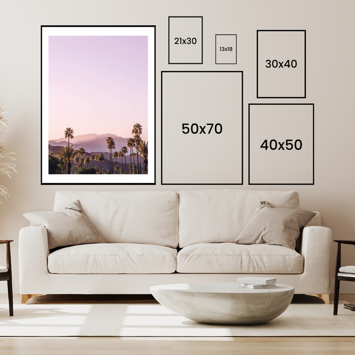 Palm Springs Landscape Poster