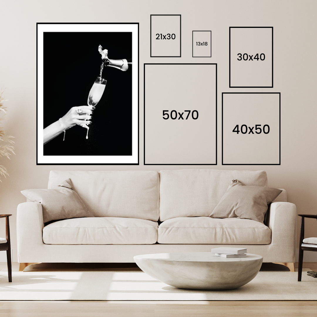 Champagne Toast Poster