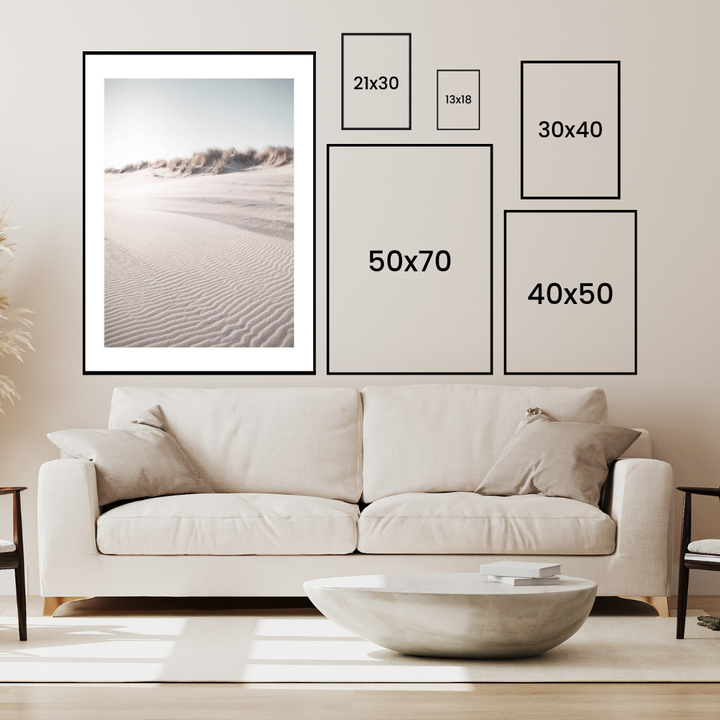 Light Sand Dunes Poster