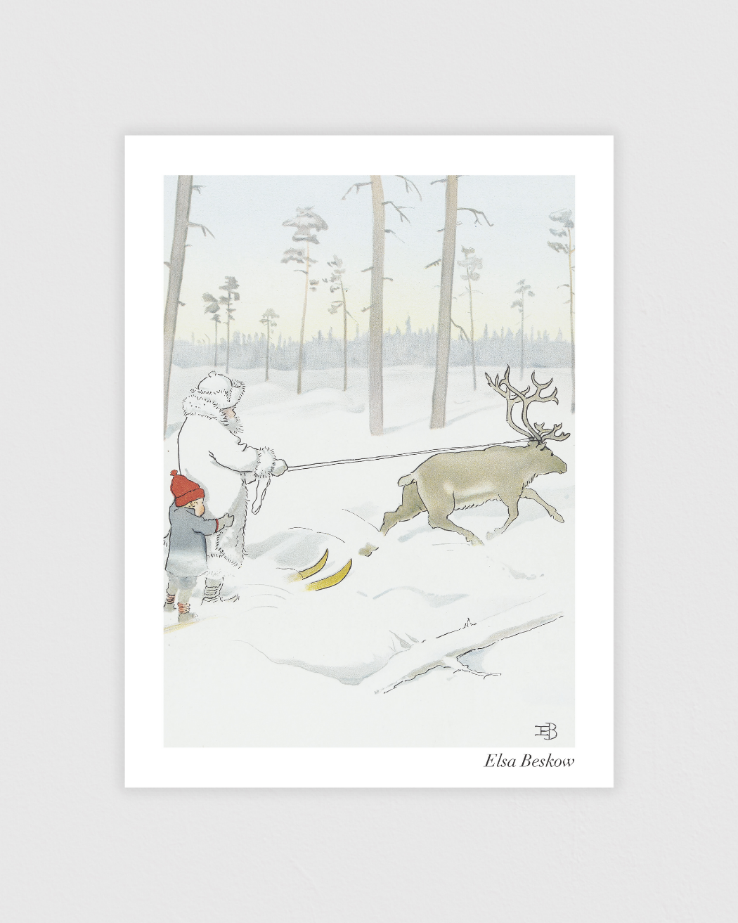 Olles Skidfärd - Farbror Rimfrost och en ren