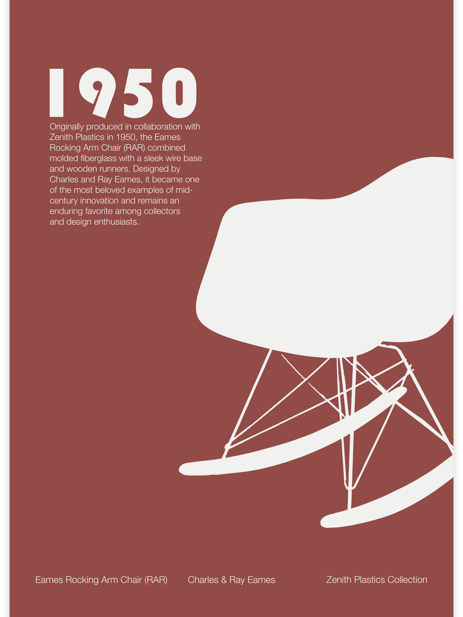 Eames Rocking Arm Chair