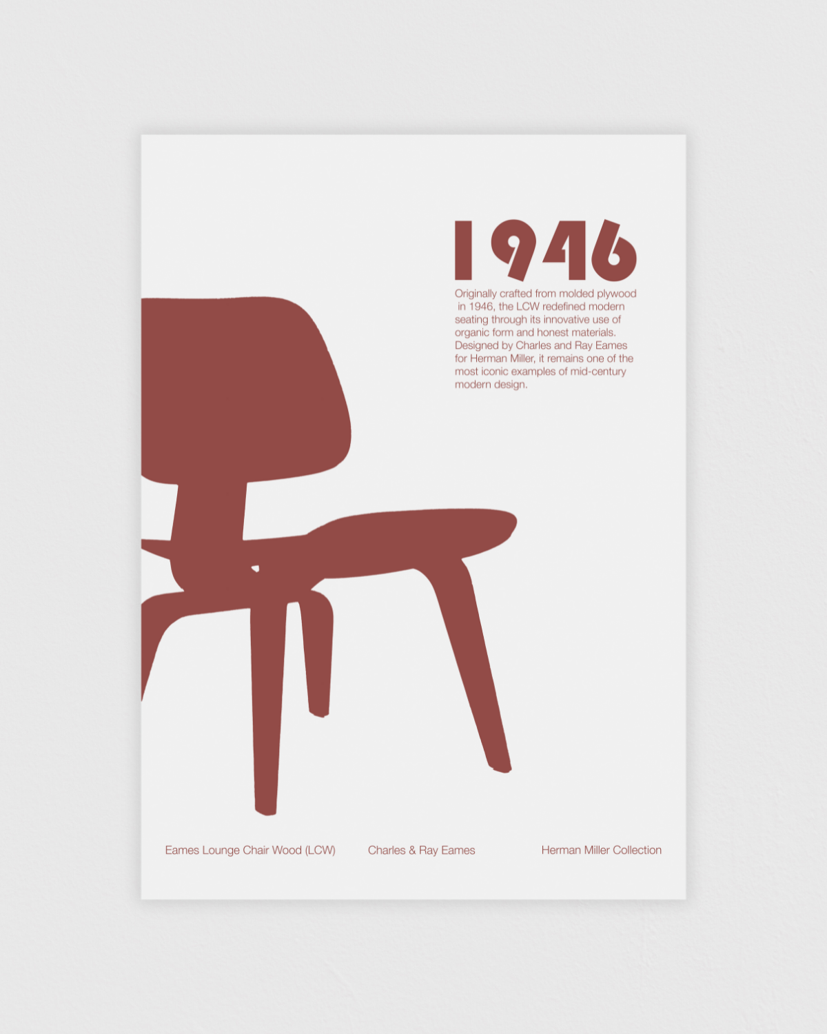 Eames Lounge Chair Wood